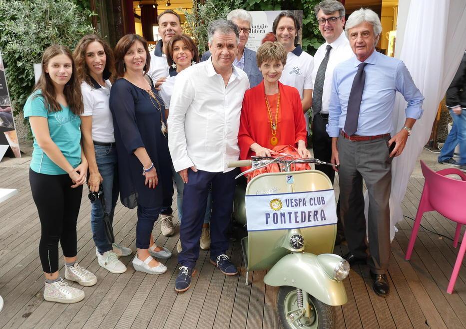 Lo scooter di D’Ascanio conquista i visitatori 