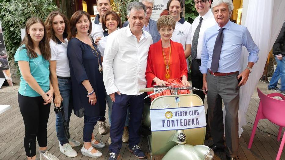 Lo scooter di D’Ascanio conquista i visitatori