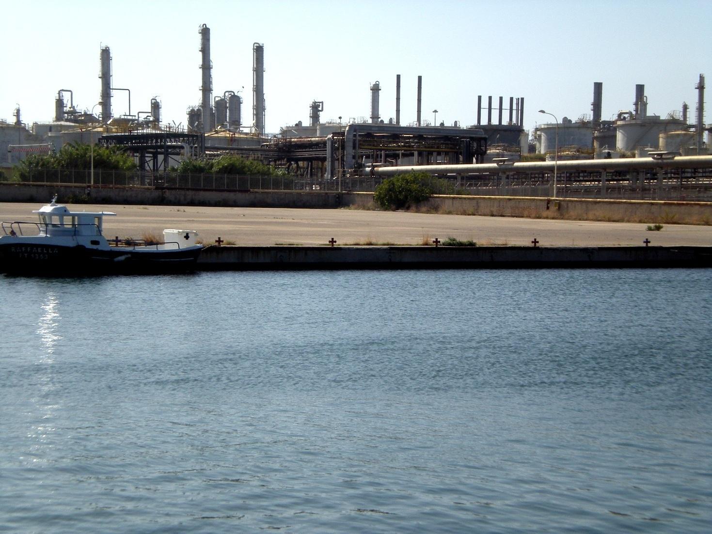 La darsena di Porto Torres