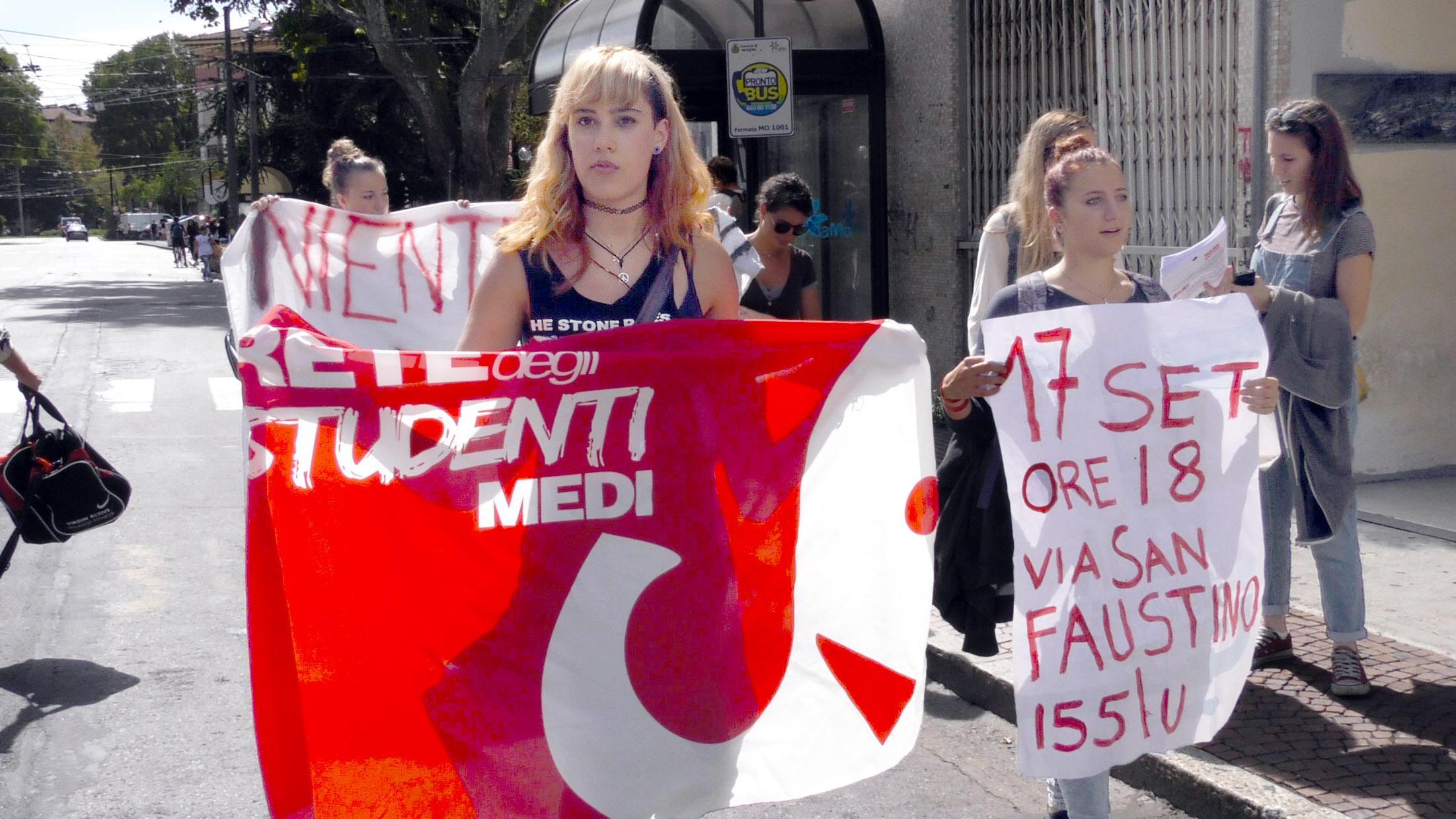 Modena, si mobilita la Rete degli studenti