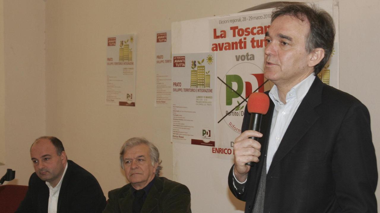 Il presidente della Regione Enrico Rossi
