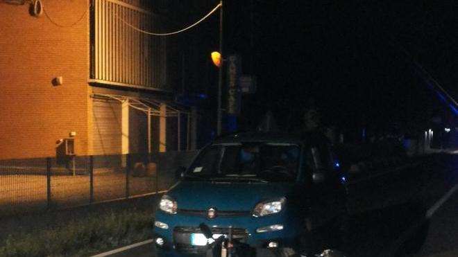 Medolla. Grave carabiniere in scooter travolto da un’auto sulla Statale Canaletto