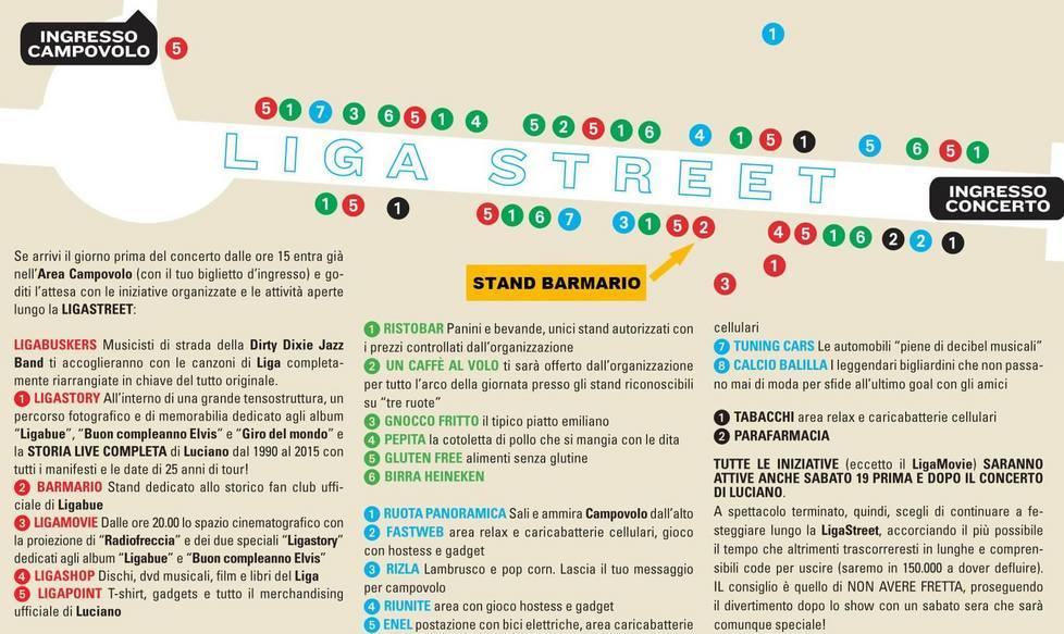  Benvenuti sulla LigaStreet tra busker e shopping 