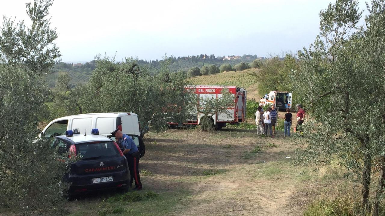 Il luogo dell'incidente (Foto Agenzia Carlo Sestini)