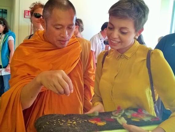 Lana tessuta con la natura Il tappeto sardo per l’Expo 