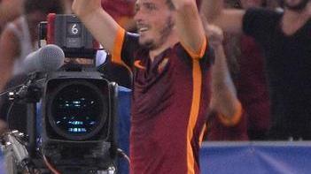 La magia di Florenzi illumina la Roma Barcellona stoppato