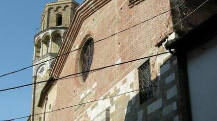 Il codice di Fibonacci appare sulla facciata della chiesa di S. Nicola