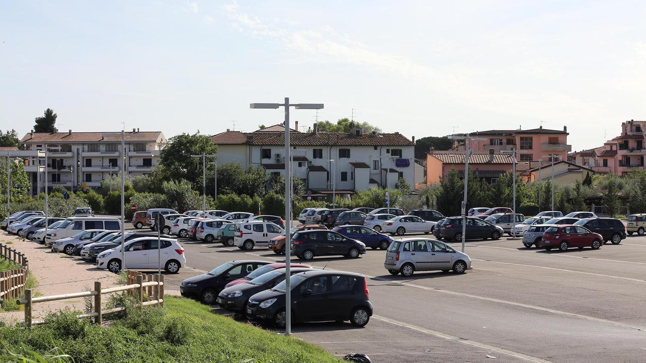Il parcheggio realizzato dal Comune in viale Boccaccio a Empoli
