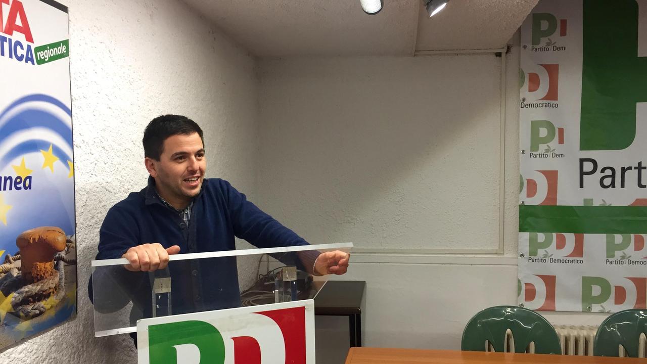 Il segretario comunale del Pd, Federico Bellandi