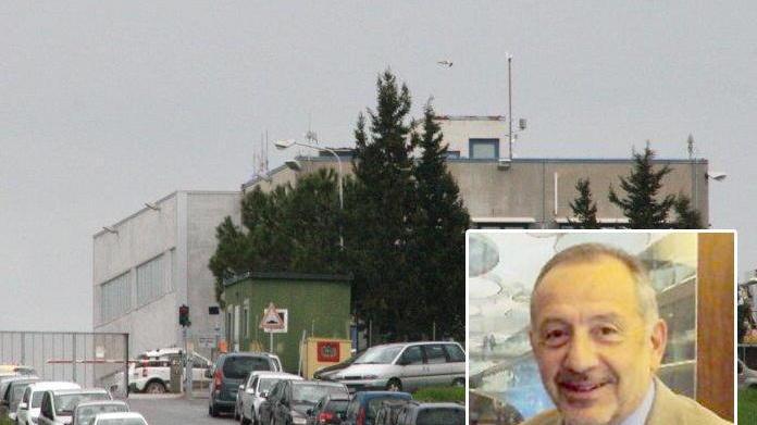 L'impianto di Scapigliato e nel riquadro Alessandro Giari