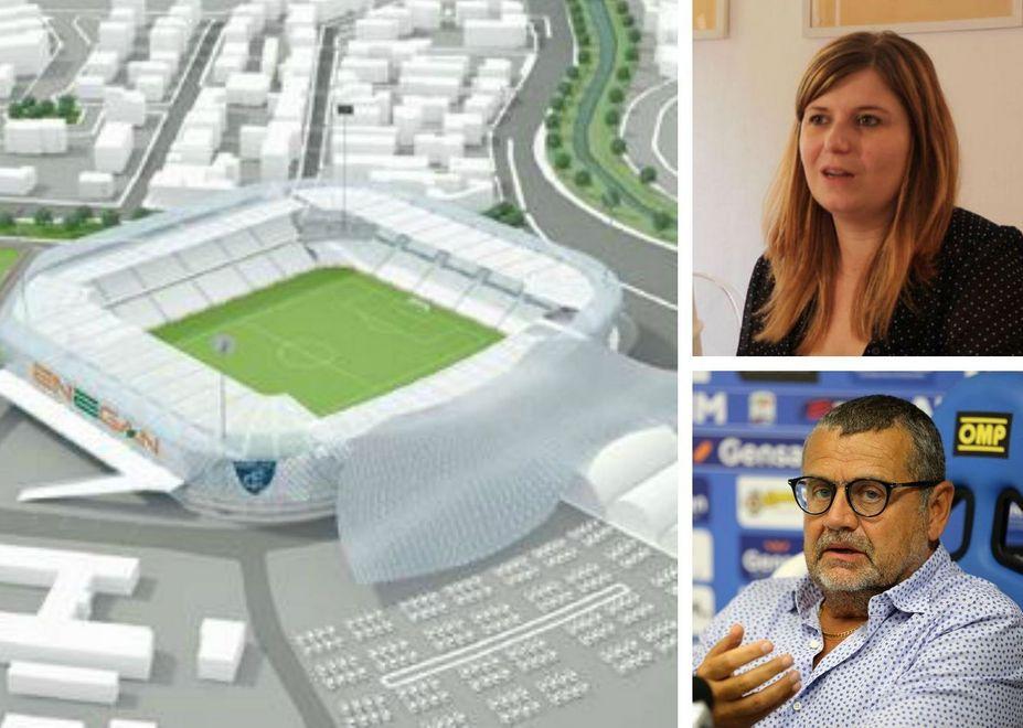 Stadio, pace Barnini-Empoli «Ora studiamo i due progetti» 
