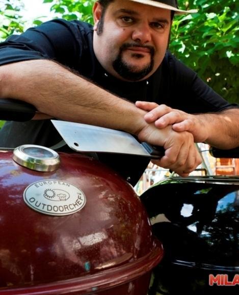 Campionato italiano di barbecue a Secchia con lo chef Tassi