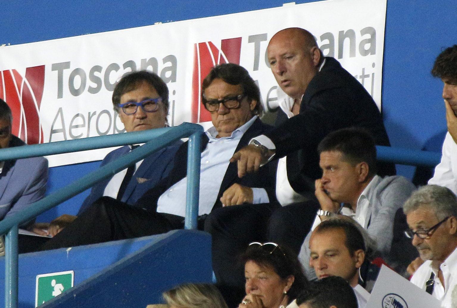 Roberto Boninsegna insieme a Fabrizio Lucchesi