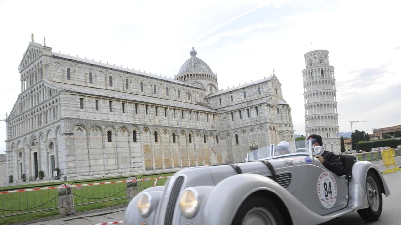 Il Gran Premio Nuvolari a Pisa (foto Fabio Muzzi)