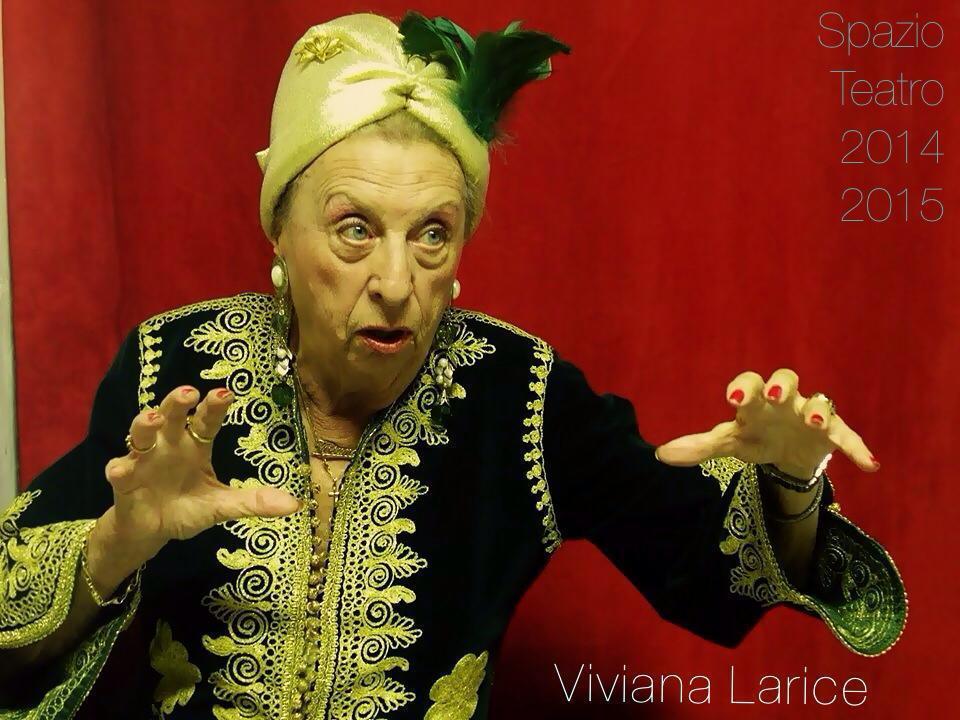 L'attrice livornese Viviana Larice