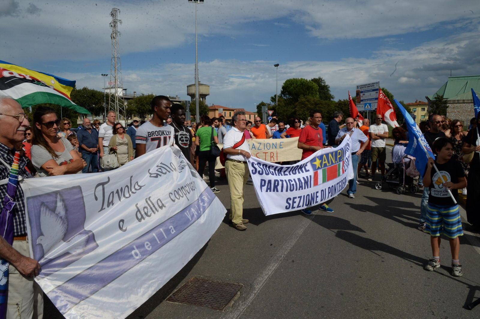 Da Pontedera a La Rotta per dire no alla mafia 