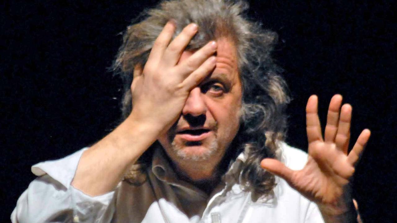 Alessandro Bergonzoni, uno degli ospiti del Festival dell'umorismo