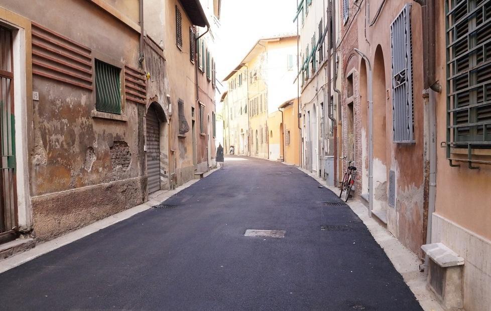 In via Boschi lavori ok, in via Mazzini quasi 