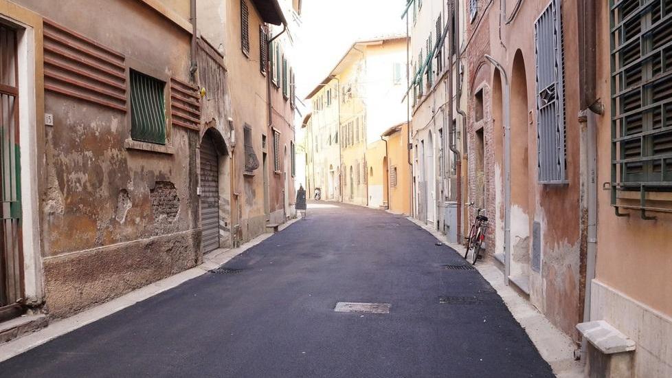 In via Boschi lavori ok, in via Mazzini quasi