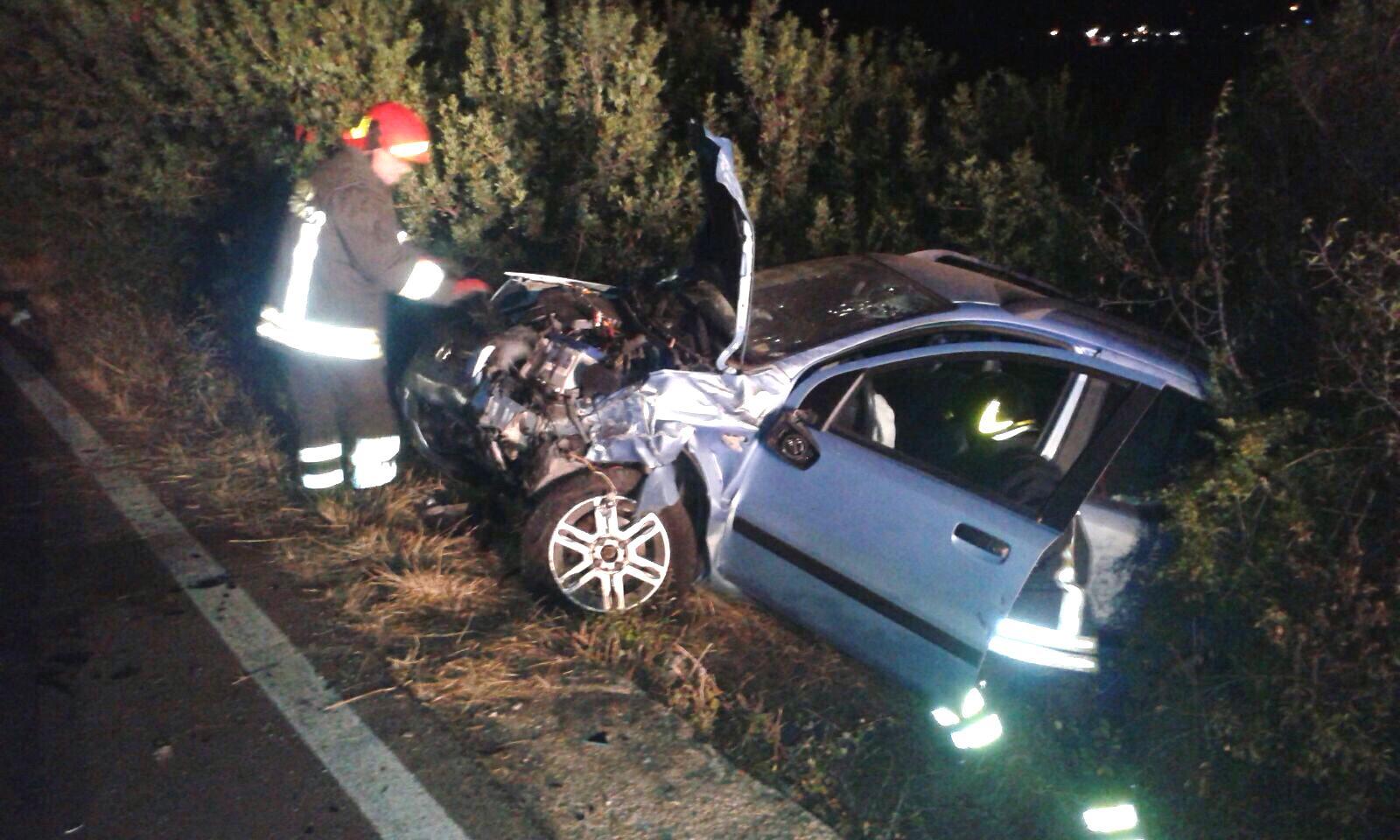 Una immagine dell'incidente di via Veronese 