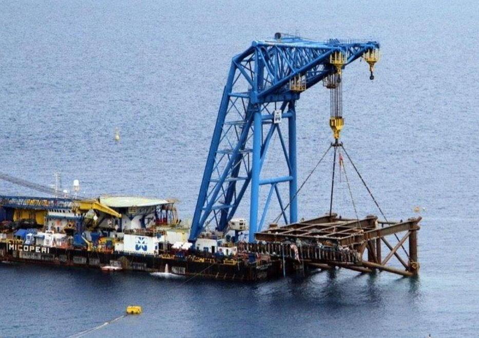 Addio all’ultima piattaforma usata per il parbuckling