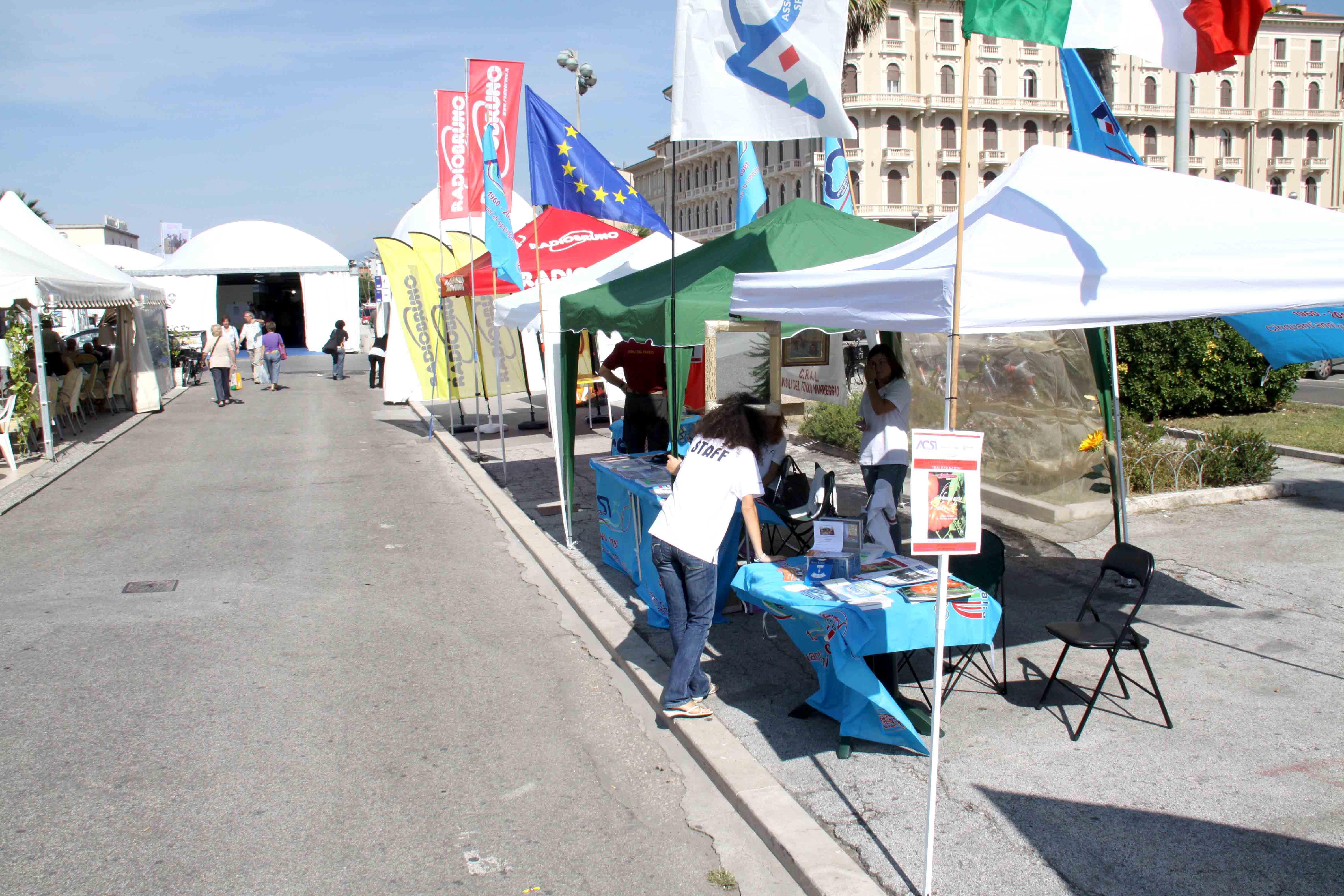 Una immagine del Festival della salute a Viareggio