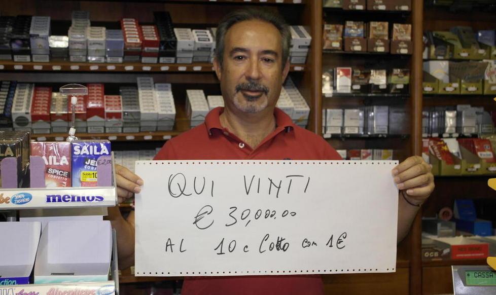 Gioca un euro al “10eLotto” e ne porta a casa 30.000