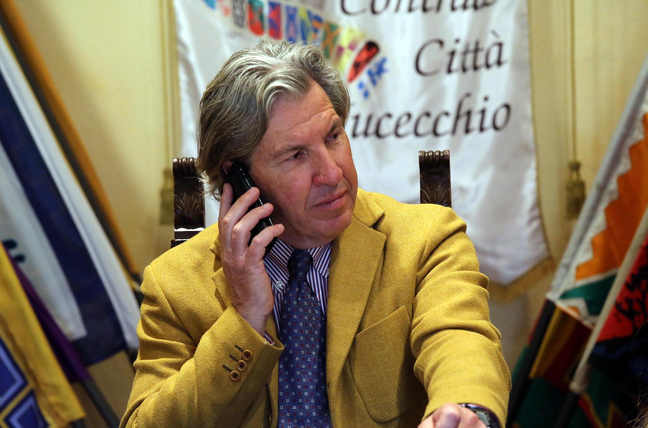 Il presidente dell'associazione Palio Massimo Billi