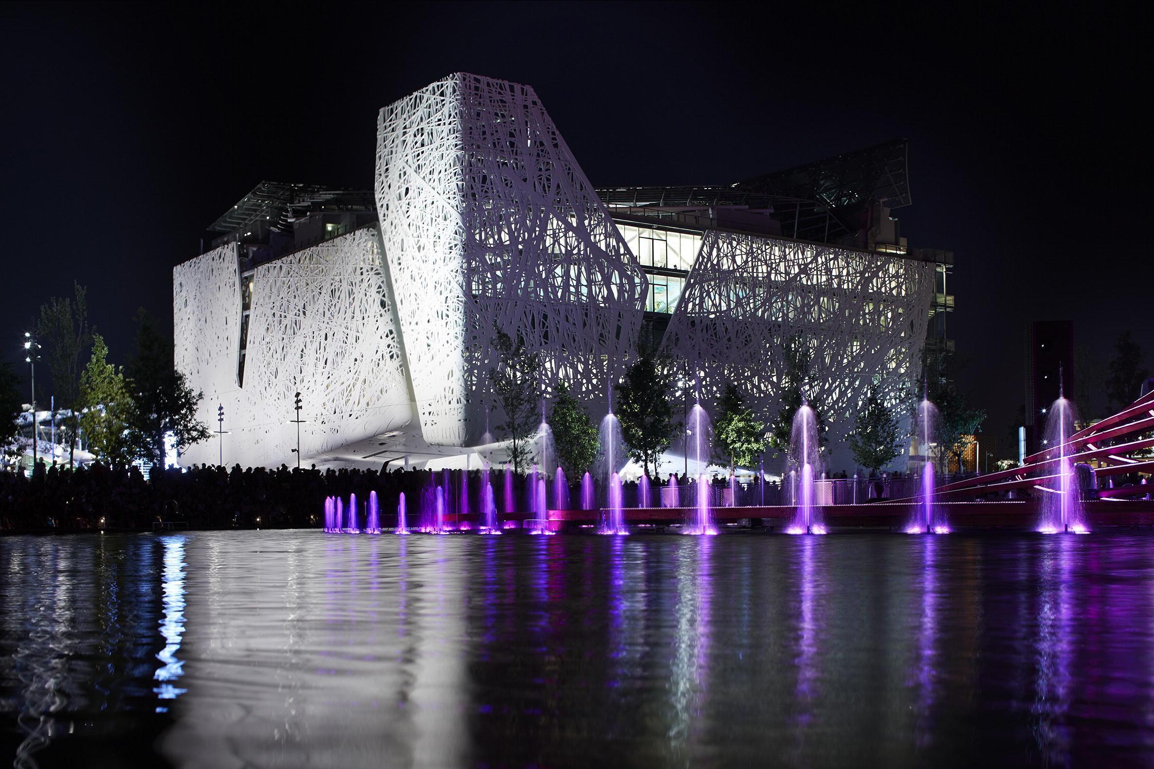 Palazzo Italia all'Expo (f. Mario e Pietro Carrieri)