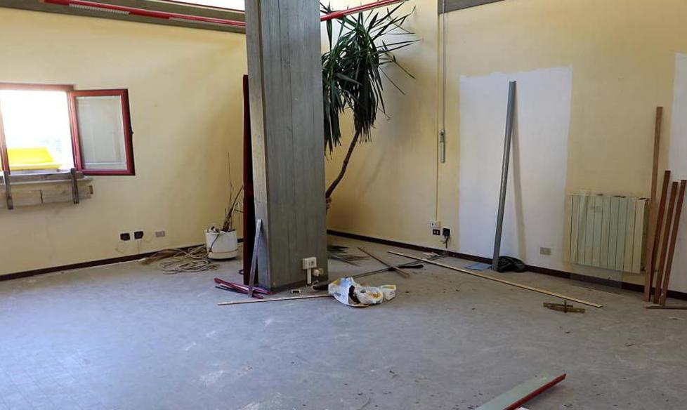 Tribunale, le udienze sono tra i calcinacci 
