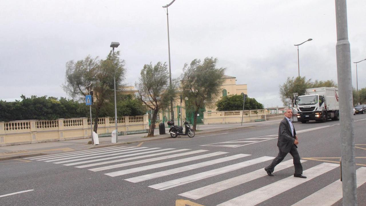 L'incidente è avvenuto nei pressi delle strisce del viale Italia (Salvini/Pentafoto)