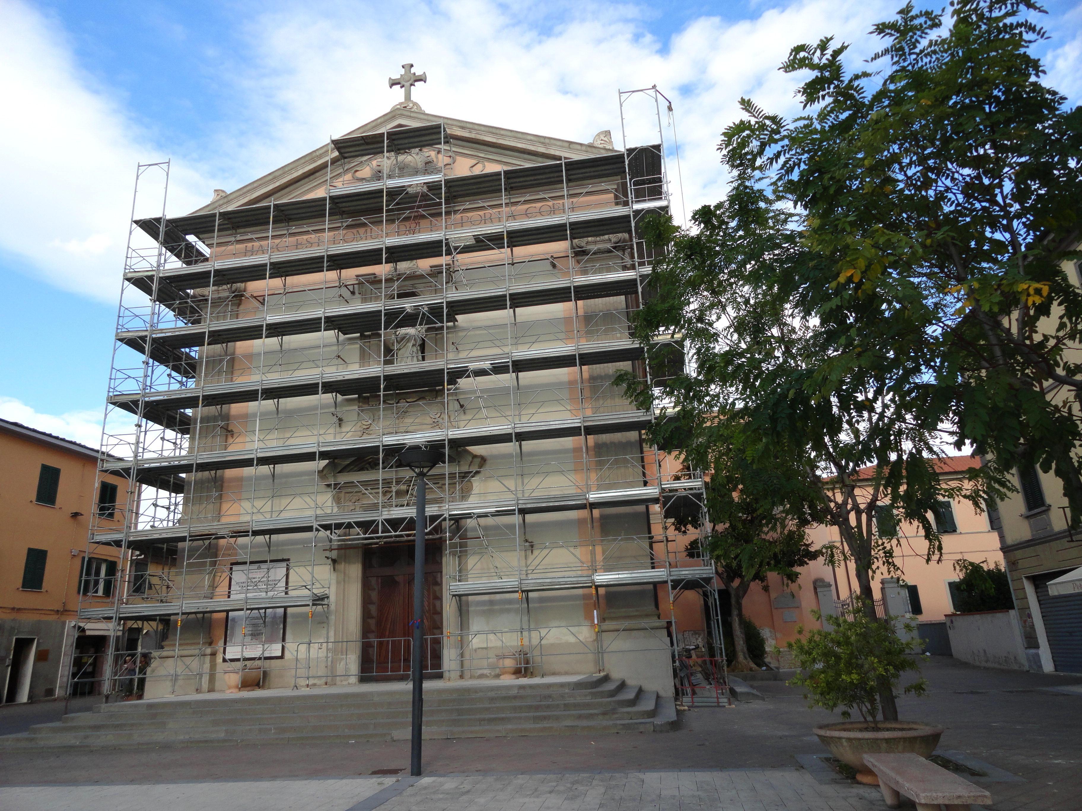 L'imbracatura del duomo di Cecina