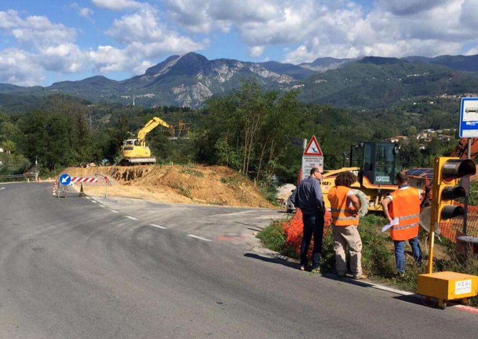 Iniziati i lavori nella zona di Santa Maria