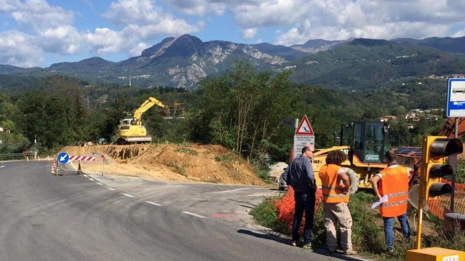 Iniziati i lavori nella zona di Santa Maria