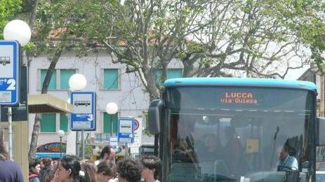 Studenti in attesa dell'autobus