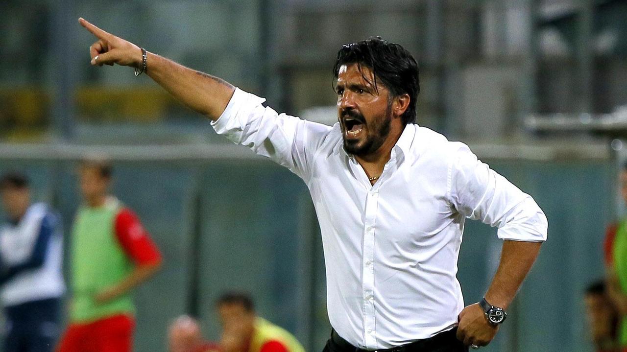 La grinta di Rino Gattuso (Muzzi)