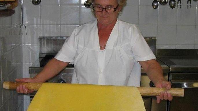 Anna Burroni star in cucina al Festival degli agriturismo