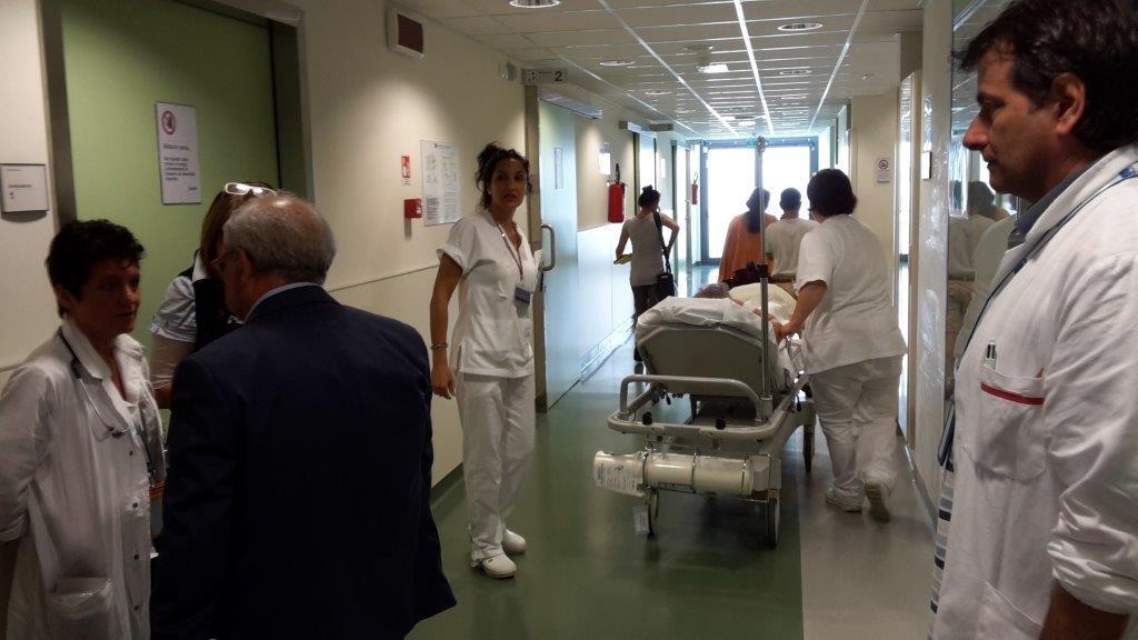 Il pronto soccorso dell'ospedale San Luca