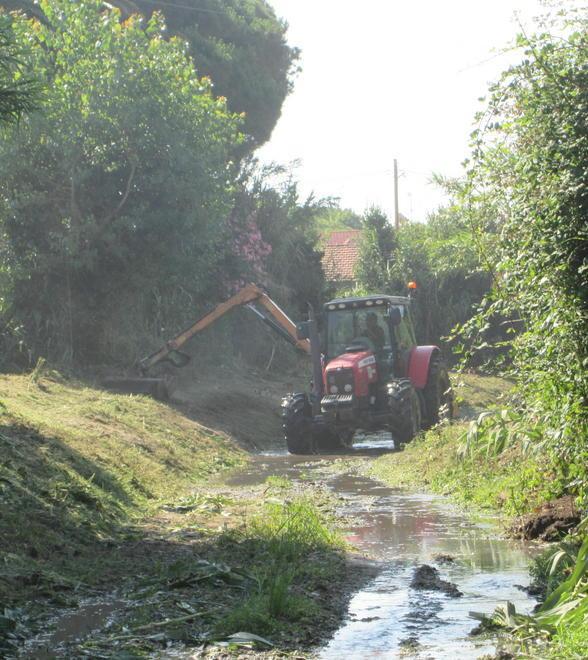 Il Consorzio inizia i lavori al fosso del Bovalico