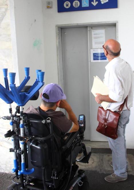 La stazione non è a misura di disabili