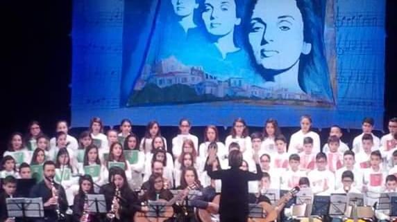 Il coro “Maria Carta” al concerto del concorso milanese