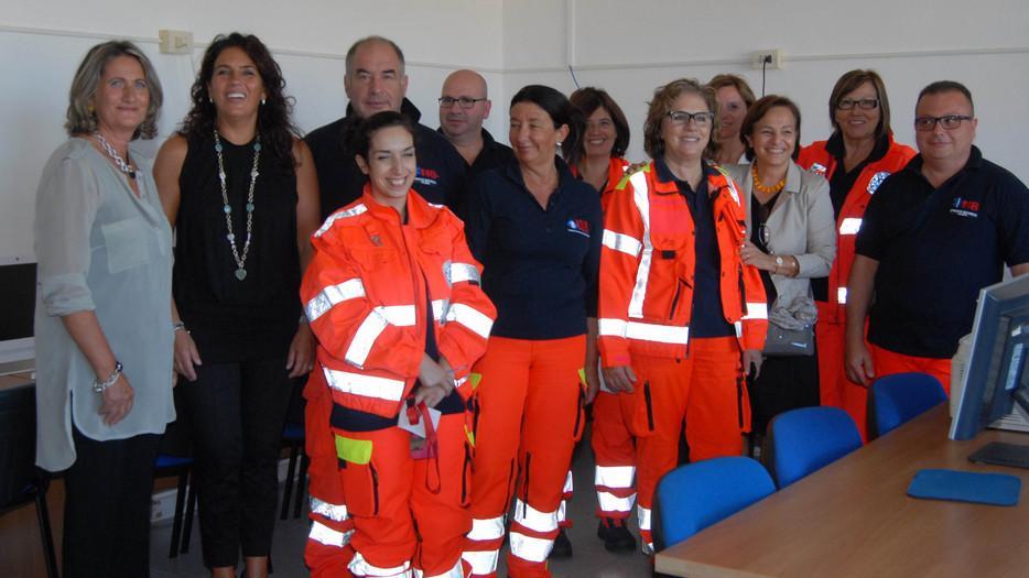 Croce Bianca, una nuova aula informatica per gli scolari di Isticcadeddu