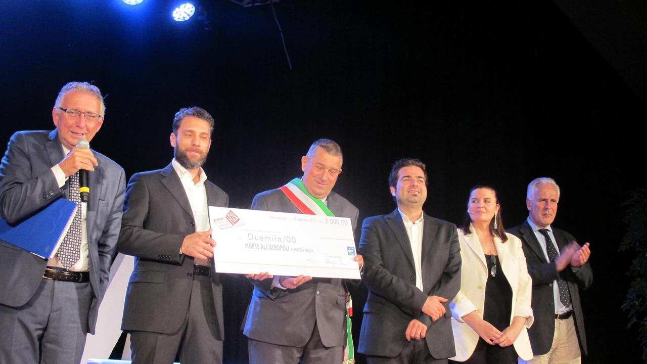 La cerimonia di consegna del Premio letterario Massarosa
