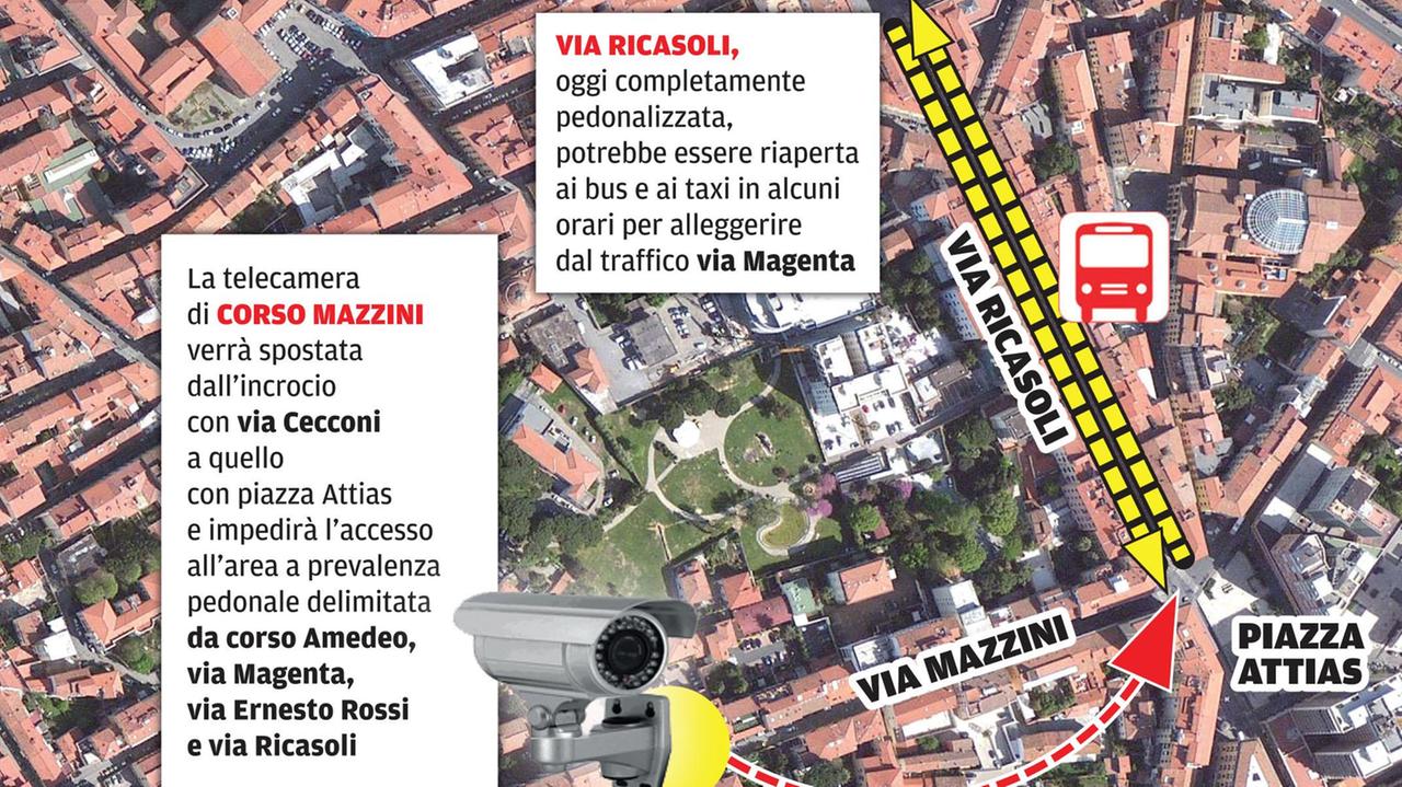 In via Ricasoli ritornano gli autobus Corso Mazzini aperto fino all’Attias