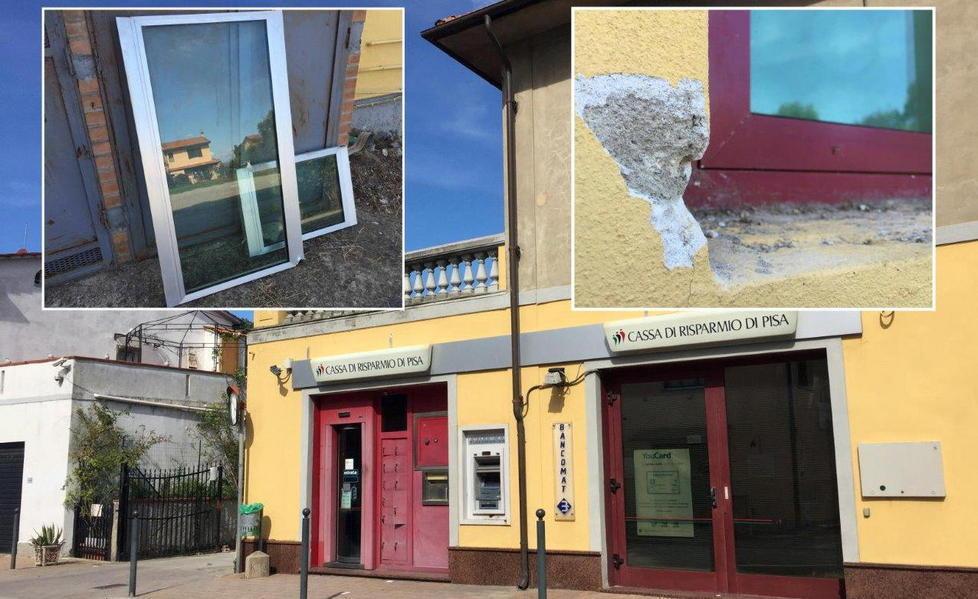 Fallisce il colpo in banca Ladri costretti alla fuga 
