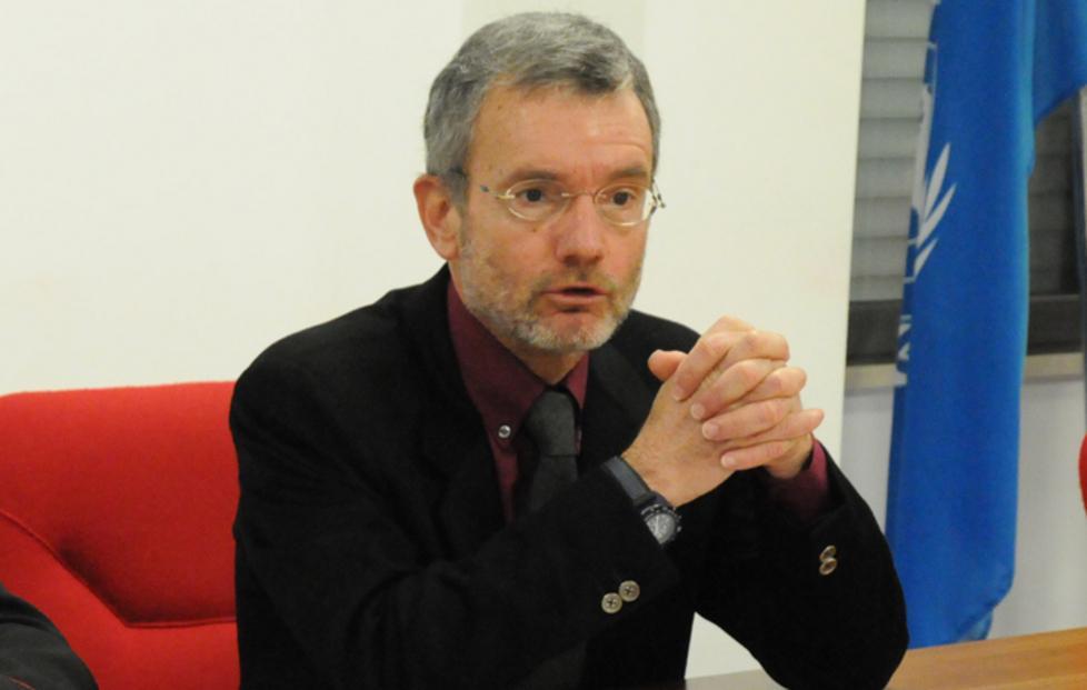 Il procuratore lascia il tribunale 