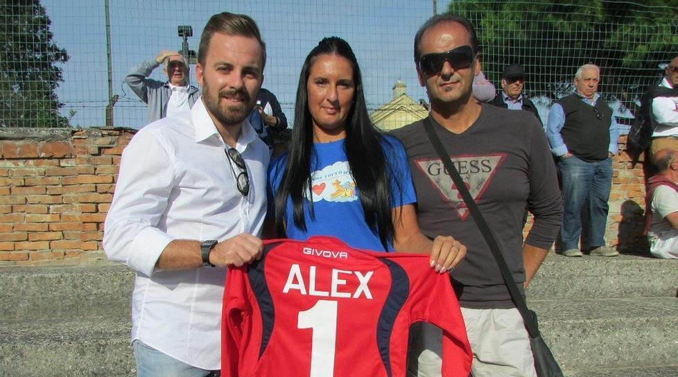 La Comacchiese è scesa in campo pensando ad Alex 