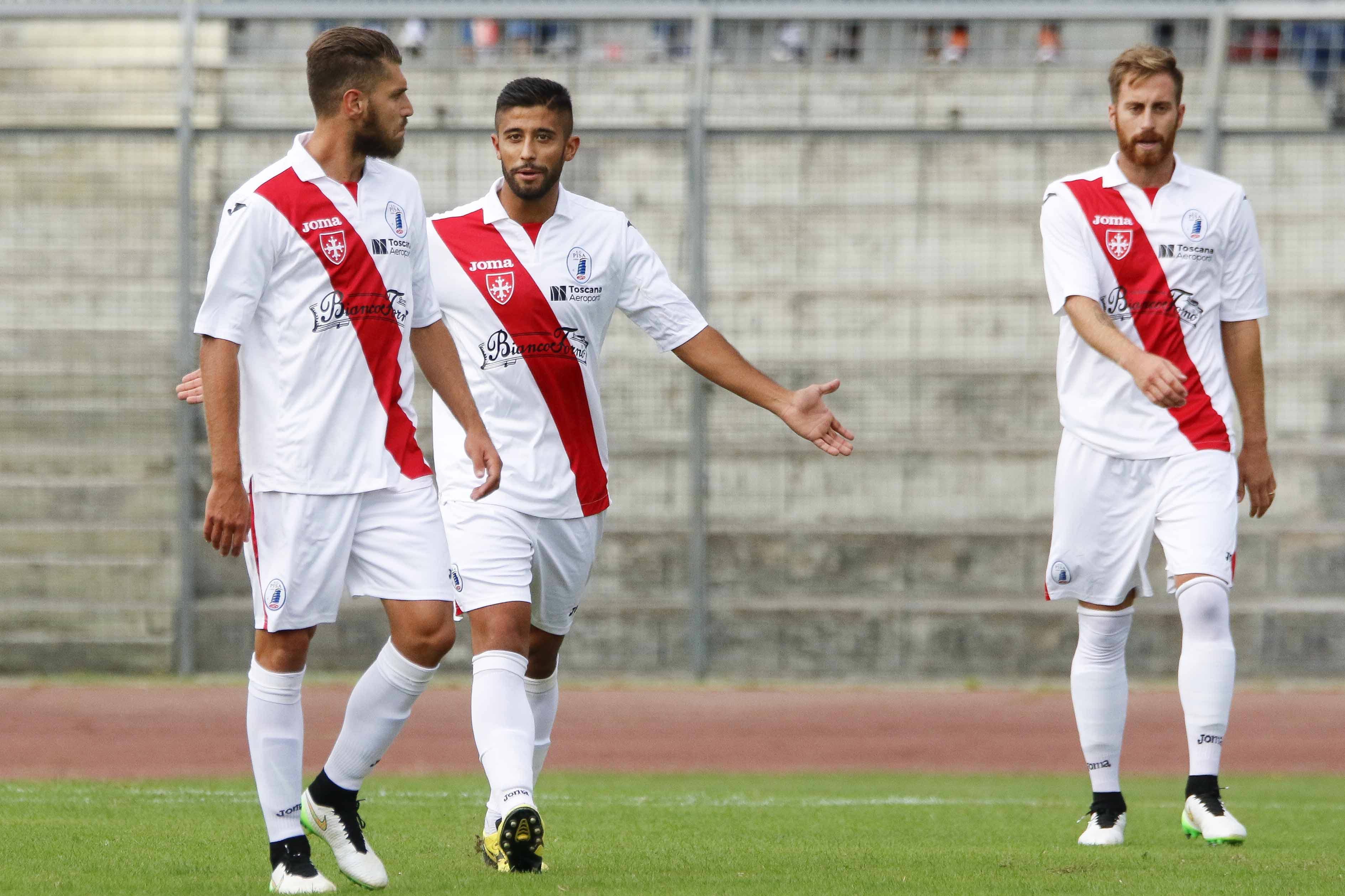 I barbudos Montella, Varna e Polverini ad Arezzo (Sestini)