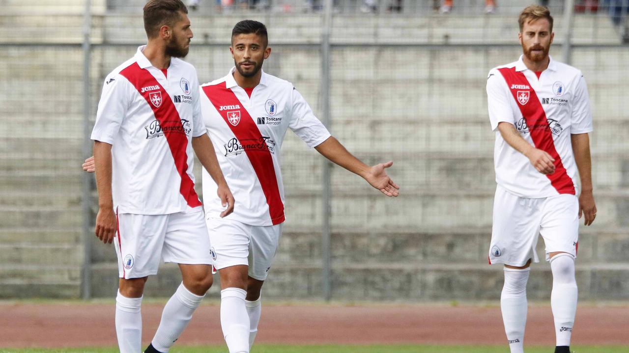 I barbudos Montella, Varna e Polverini ad Arezzo (Sestini)