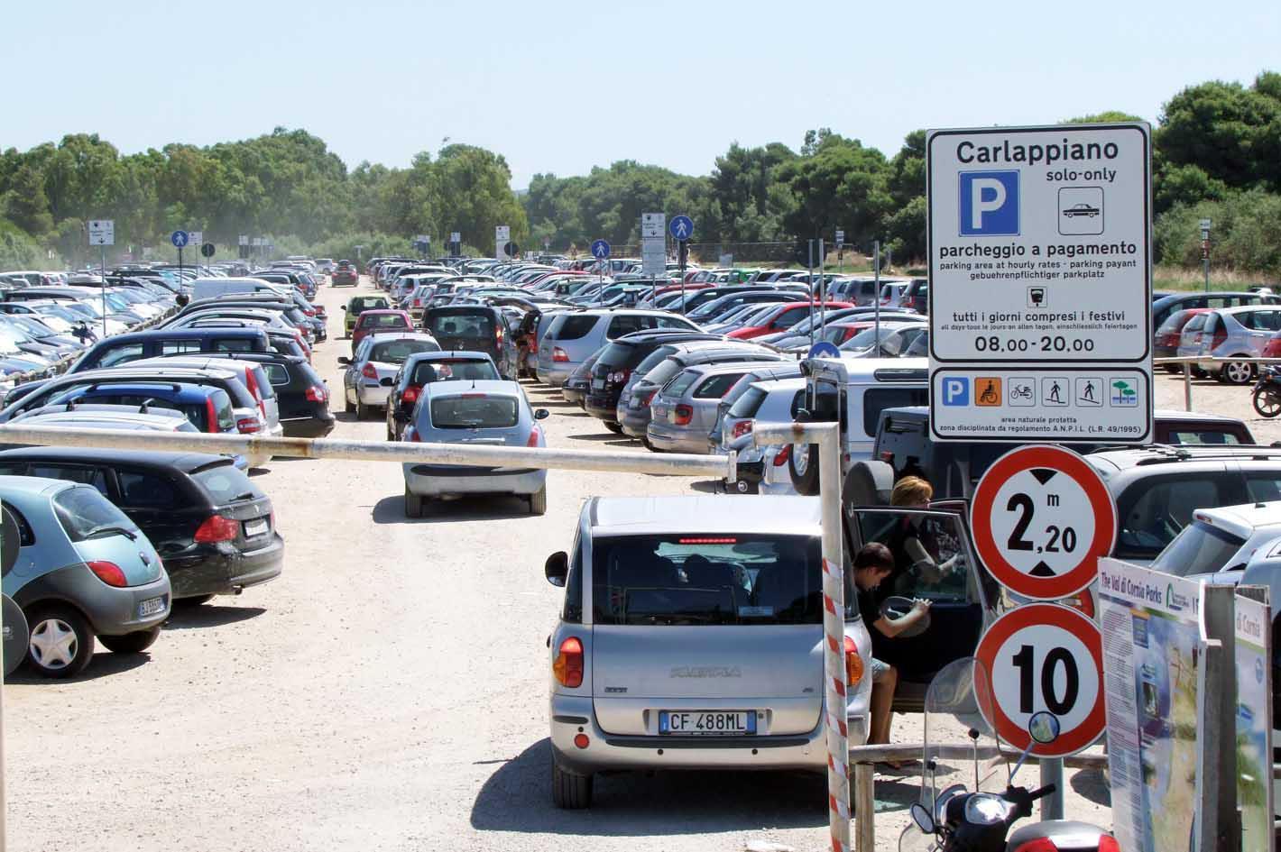 Il parcheggio di Carlappiano
